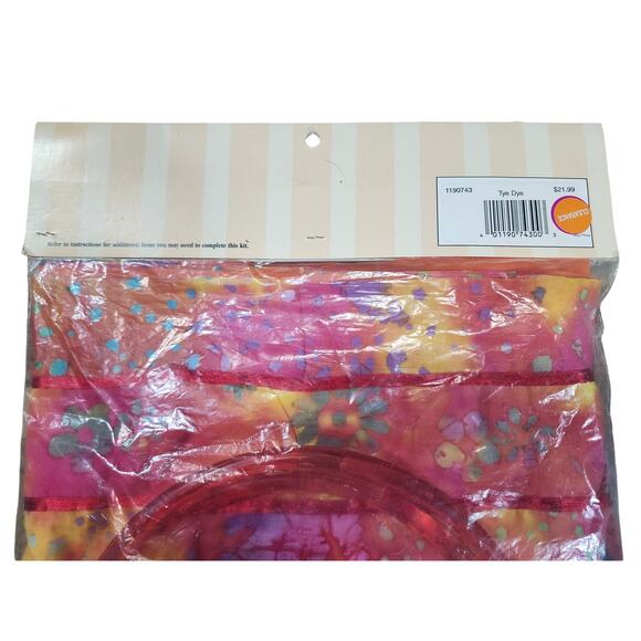 Hancock Fabrics Butterick Kit by the Handbag Boutique #15 Tye Dye Vintage Sealed - Picture 10 of 10